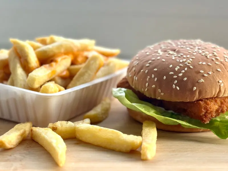 Chicken sandwich photo