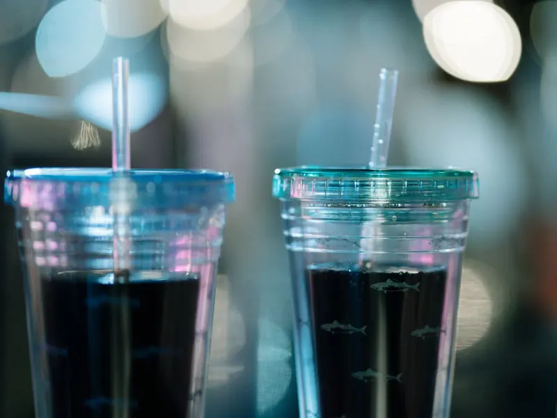 Self-serve fountain soda cup photo